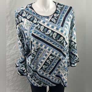 Karl Lagerfeld | Lined Blouse with Bell Sleeves